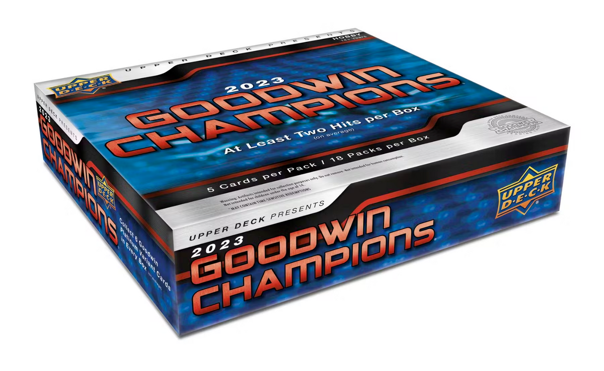 2023 Upper Deck UD Goodwin Champions Hobby Box **SALE – Northwest 2023 Upper Deck UD Goodwin Champions Hobby Box **SALE – Northwest