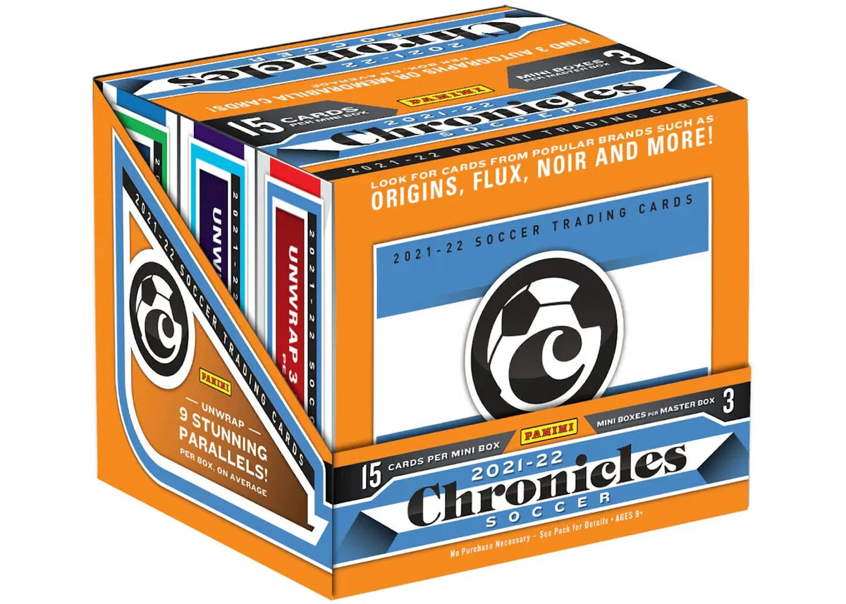 2021-22 Panini Chronicles Soccer Hobby Master Box – Northwest 2021-22 Panini Chronicles Soccer Hobby Master Box – Northwest