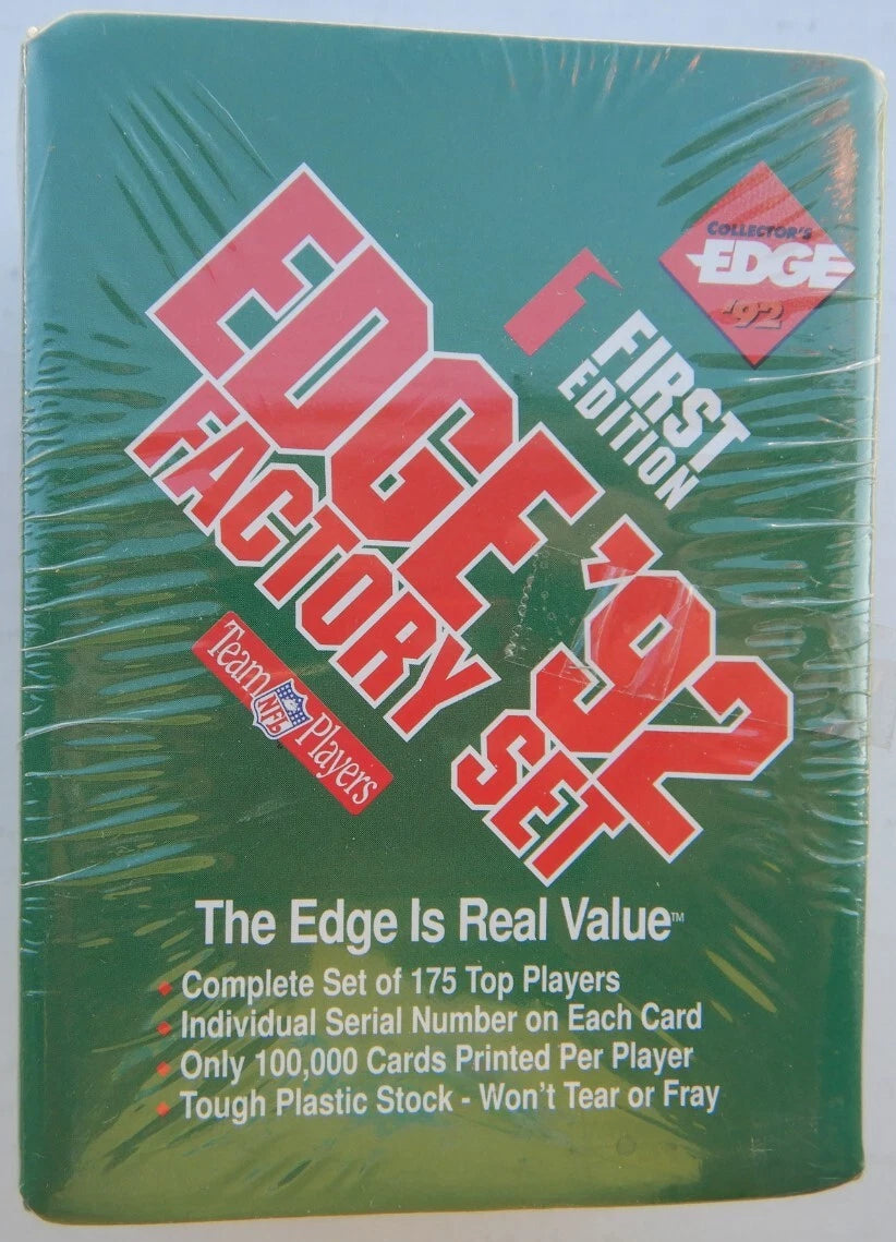 1992 Collector's Edge First Edition Football Factory Set