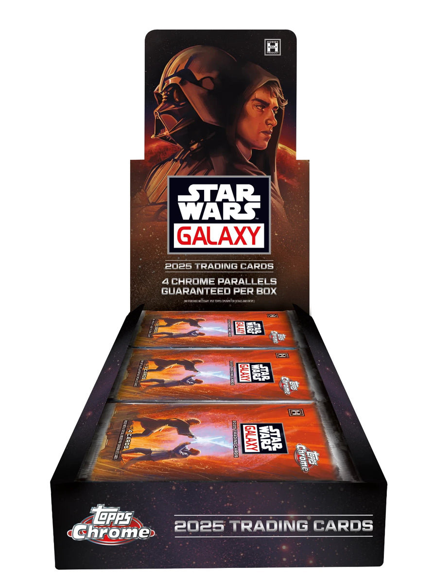 25枚限定 Topps Star Wars Galaxy オレンジ GG-17 2025 Topps Star Wars Chrome Galaxy Hobby Box – Northwest Sportscards