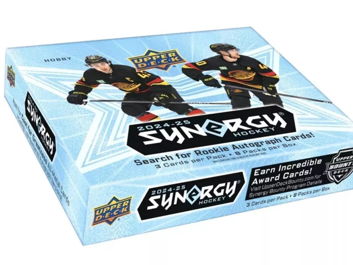 2024-25 Upper Deck UD Synergy Hockey Hobby Box – Northwest Sportscards