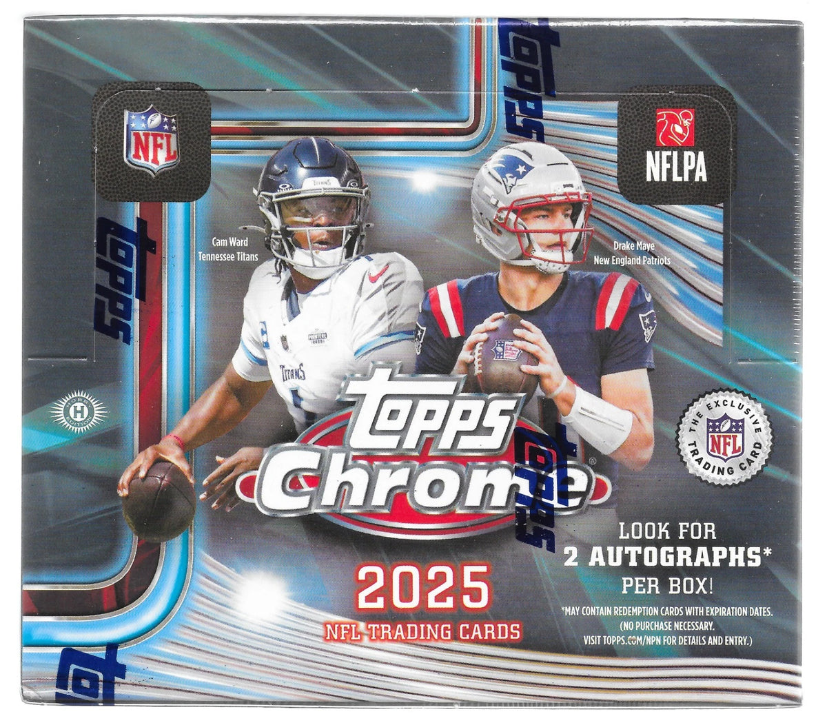 2025 Topps Chrome Football Jumbo Box – Northwest Sportscards