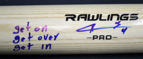 Ketel Marte Diamondbacks All Star Autographed Rawlings Pro Baseball Bat 