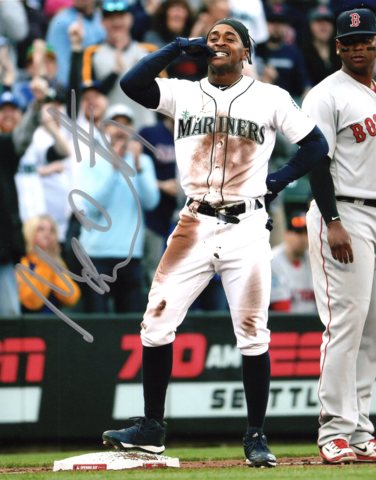 Mallex Smith Signed Mariners 8x10 Photograph D Call Me JSA