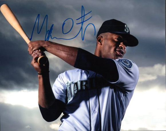 Mallex Smith Signed Mariners 8x10 Photograph E Posed JSA