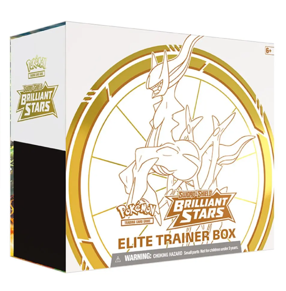 Pokemon Sword & Shield: Brilliant Stars Elite Trainer Box ETB ** Limit –  Northwest Sportscards