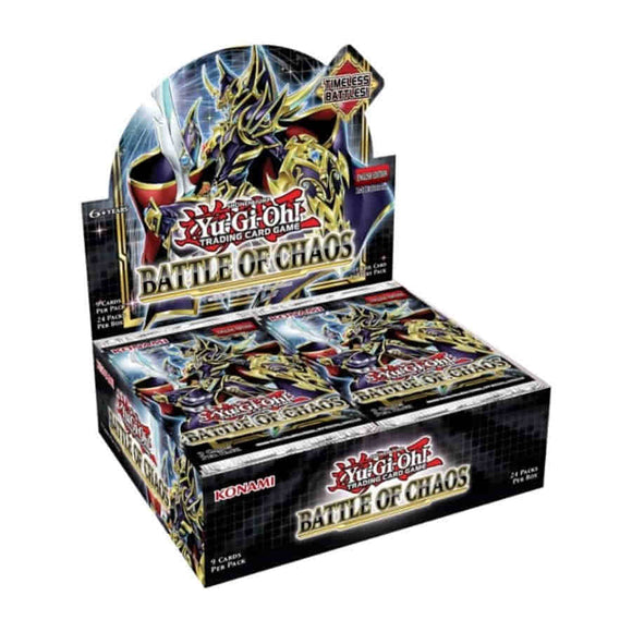 YuGiOh Battle of Chaos 1st Edition Booster Box