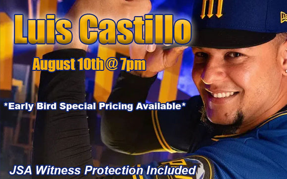 Luis Castillo Signing Event
