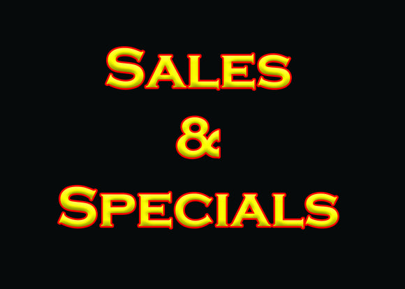 Sales & Specials