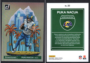 2024 Donruss Downtown! #20 Puka Nacua (NM-Near Mint)