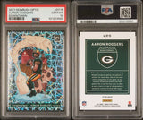 2021 Donruss Optic Downtown! #15 Aaron Rodgers PSA 10