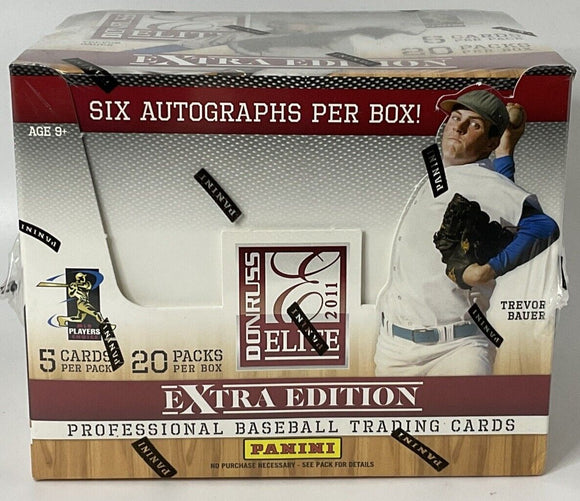 2011 Panini Donruss Elite Extra Edition Baseball Hobby Box