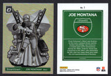 2024 Donruss Optic Downtown Legends #1 Joe Montana