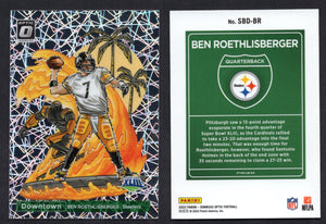 2023 Donruss Optic Downtown Super Bowl #SBDBR Ben Roethlisberger (NM-Near Mint)