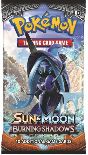 Pokémon Sun & Moon: Burning Shadows Booster Pack