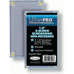 Ultra Pro 1/4" 4-Screw Screwdown Non-Recessed Holder
