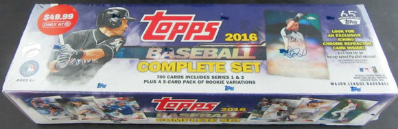 2016 Topps Baseball Target Exclusive Factory Set