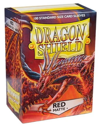 Dragon Shield Sleeves Red Standard 100ct