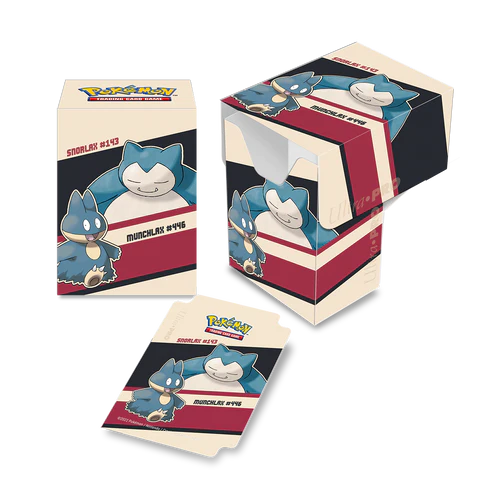 Ultra Pro Pokemon Snorlax & Munchlax Deck Box