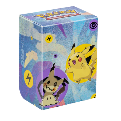 Ultra Pro Pokemon Mimikyu & Pikachu Deck Box