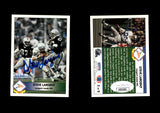 Steve Largent 1992 Pacific Steve Largent #2 Largent Leads NFL Autographed Card Seattle Seahawks JSA #17