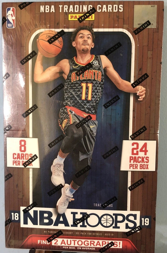 2018-19 Panini Hoops Basketball Hobby Box