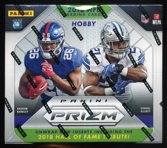 2018 Panini Prizm Football Hobby Box