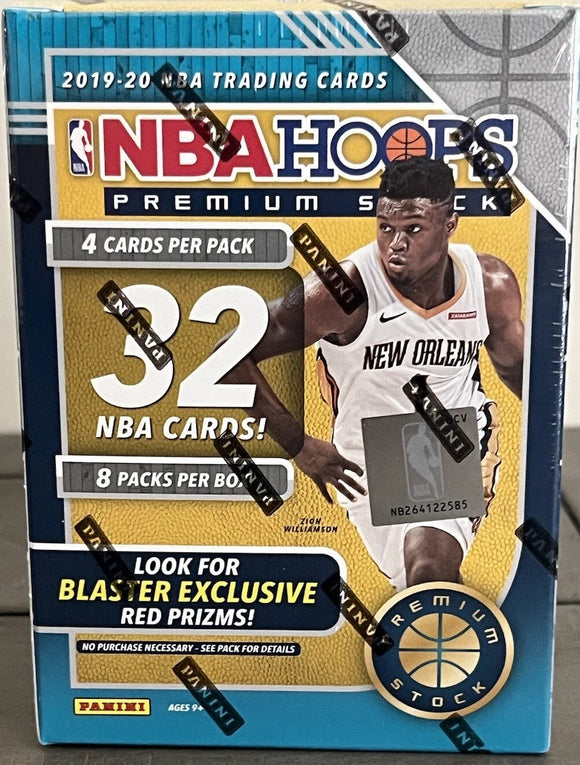 2019-20 Panini NBA Hoops Basketball Blaster Box