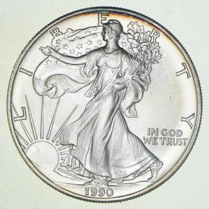 1990 Silver Eagle 1 Oz Coin Bullion United States