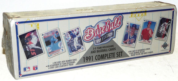 1991 Upper Deck UD Baseball Factory Set