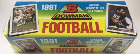 1991 Bowman Football Factory Set