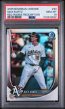 2025 Bowman Chrome Red Rookie #93 Nick Kurtz PSA 10