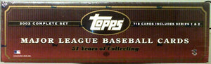 2002 Topps Baseball Hobby Factory Set (Maroon)