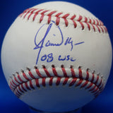 Jamie Moyer Autographed Signed MLB Baseball with "08 WSC" Inscription JSA