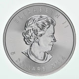 2014 Silver Canadian Maple Leaf 1 Oz Coin Bullion ** FLASH SILVER SALE