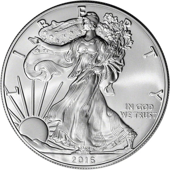 2016 Silver Eagle 1 Oz Coin Bullion United States