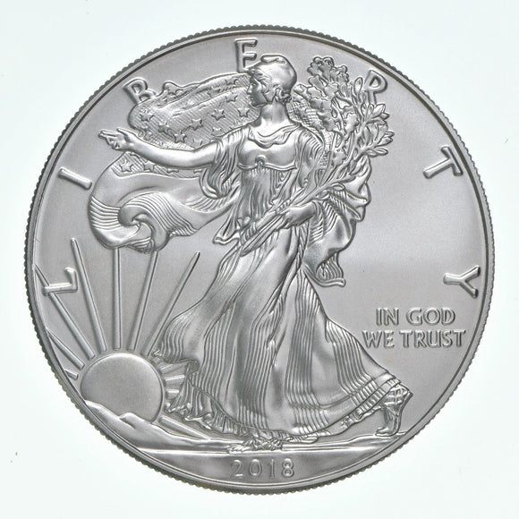 2018 Silver Eagle 1 Oz Coin Bullion United States