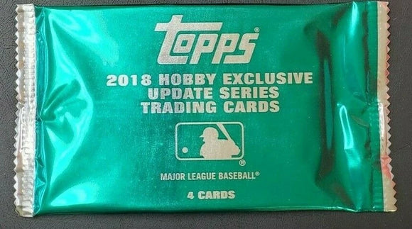 2018 Topps Update Series Baseball Hobby Silver Pack