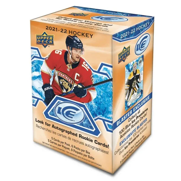 2021/22 Upper Deck Ice Hockey Retail Blaster Box