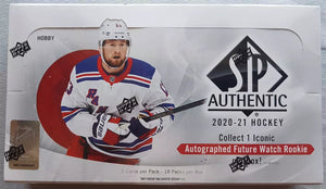 2020-21 SP Authentic Hockey Hobby Box 18/5 **SALE