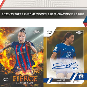 2022-23 Topps Chrome UEFA Women's Champions League Soccer Hobby Box **PREORDER**