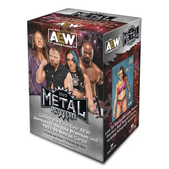 2022 Upper Deck UD AEW All Elite Wrestling Skybox Metal Universe Retail Blaster