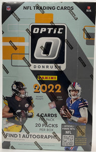 2022 Donruss Optic Footballl Hobby Box