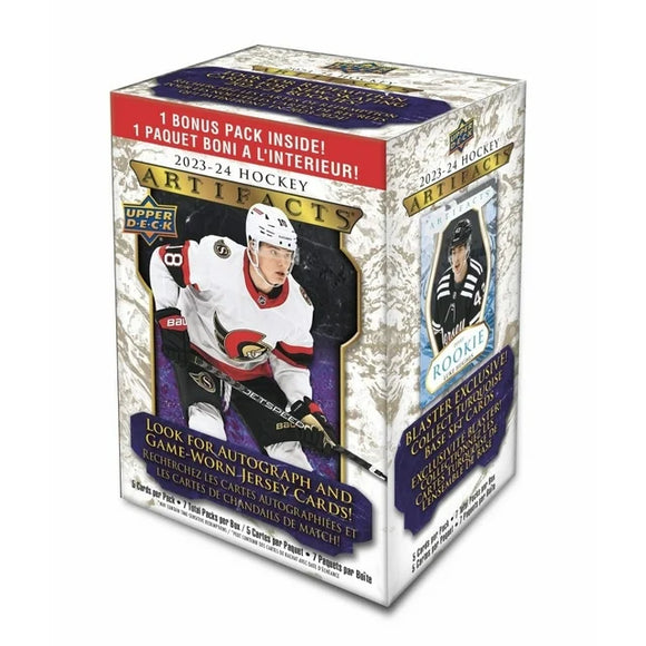 2023-24 Upper Deck UD Artifacts Hockey Retail Blaster Box