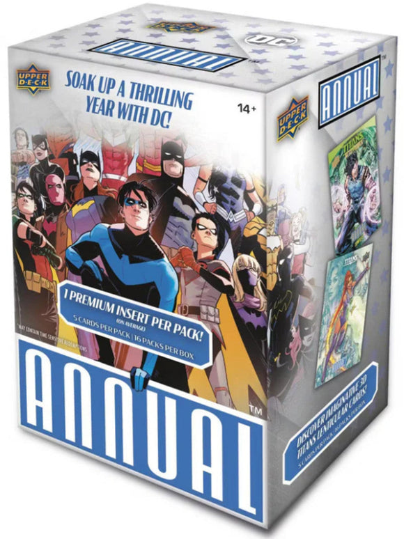 2023-24 Upper Deck UD DC Annual Trading Cards Retail Blaster Box