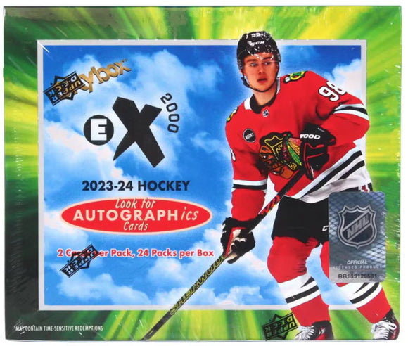 2023-24 Upper Deck UD Skybox E-X 2000 Hockey Hobby Box