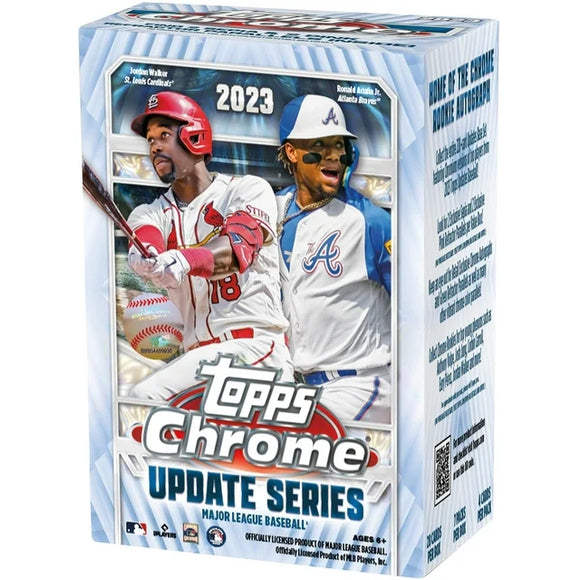 2023 Topps Chrome Baseball Update Series Retail Blaster Box