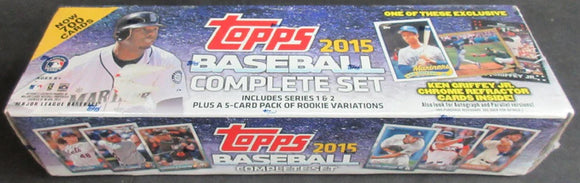 2015 Topps Baseball Target Exclusive Factory Set