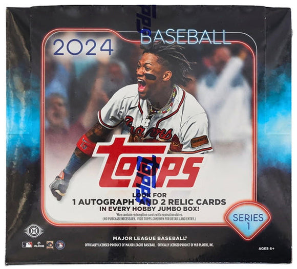 2024 Topps Series 1 Baseball Jumbo Hobby Box Northwest Sportscards