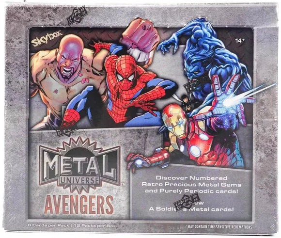 2024 UD Upper Deck Marvel Universe Avengers Skybox Metal Hobby Box